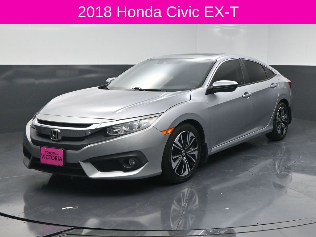 2018 Honda Civic EX-T Silver at Emmons Autoplex