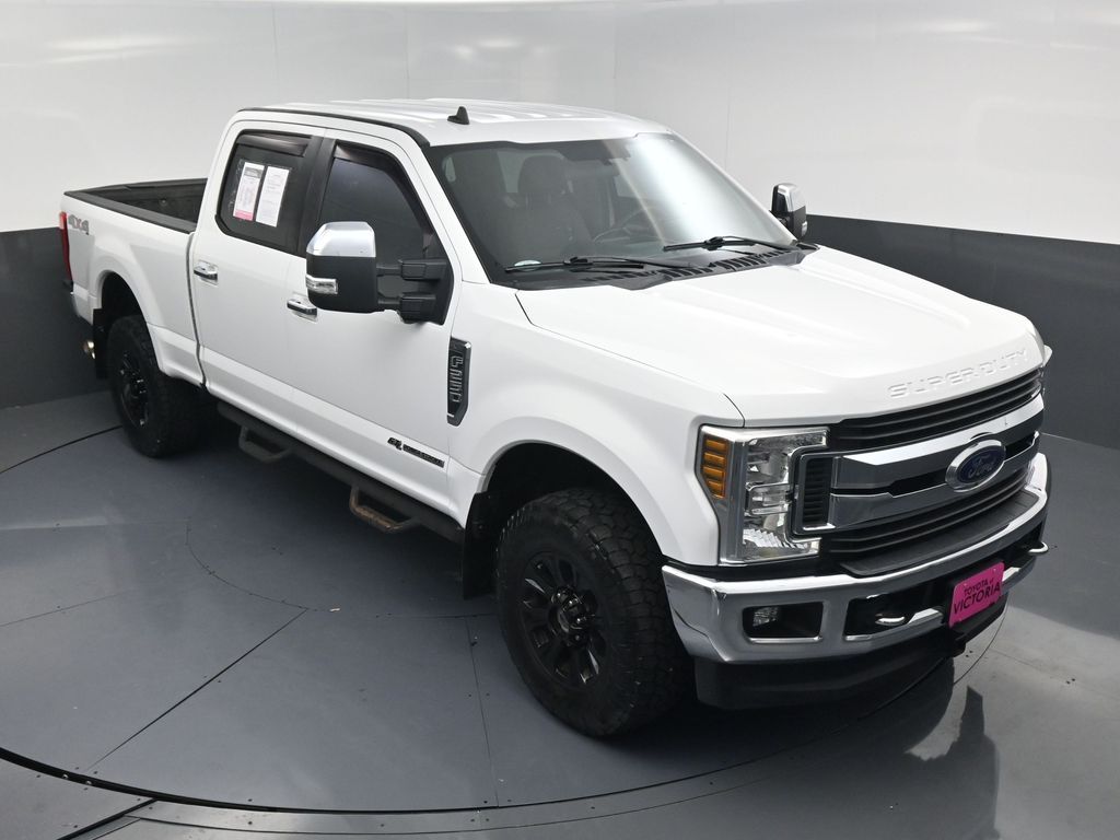 2019 Ford F-250SD XLT White at Emmons Autoplex