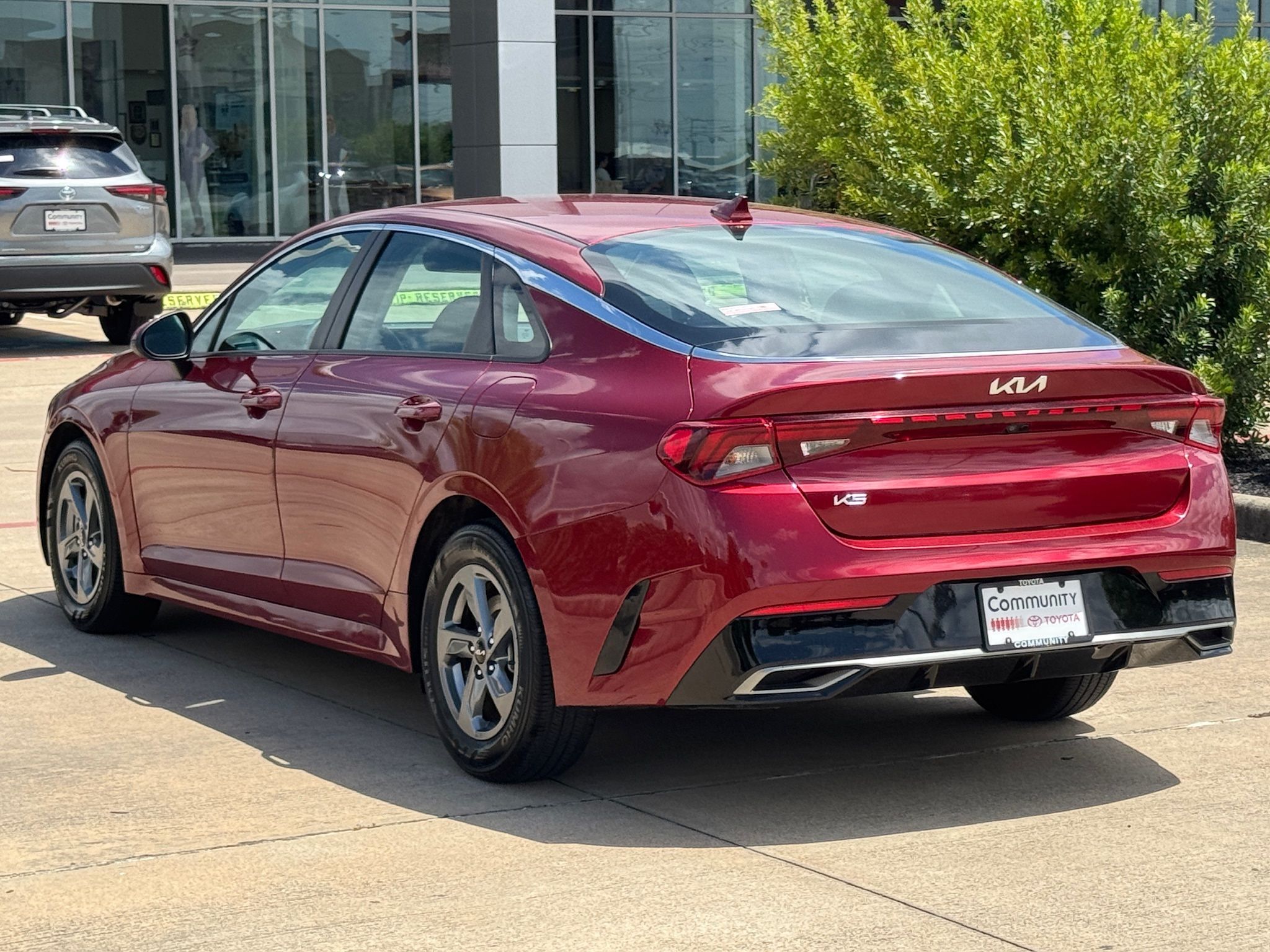 2023 Kia K5 LXS Red at River Oaks CDJR