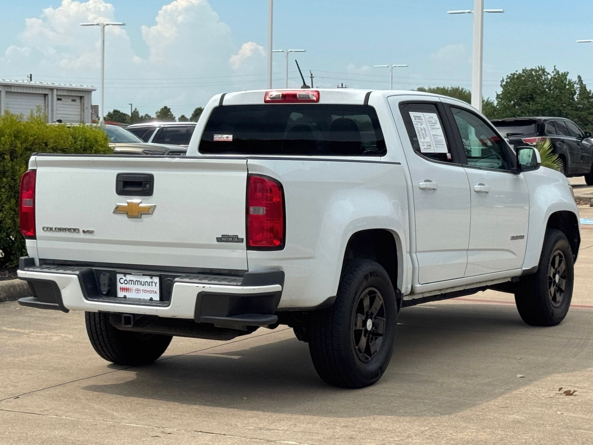 2019 Chevrolet Colorado Work Truck White at Wharton Ford