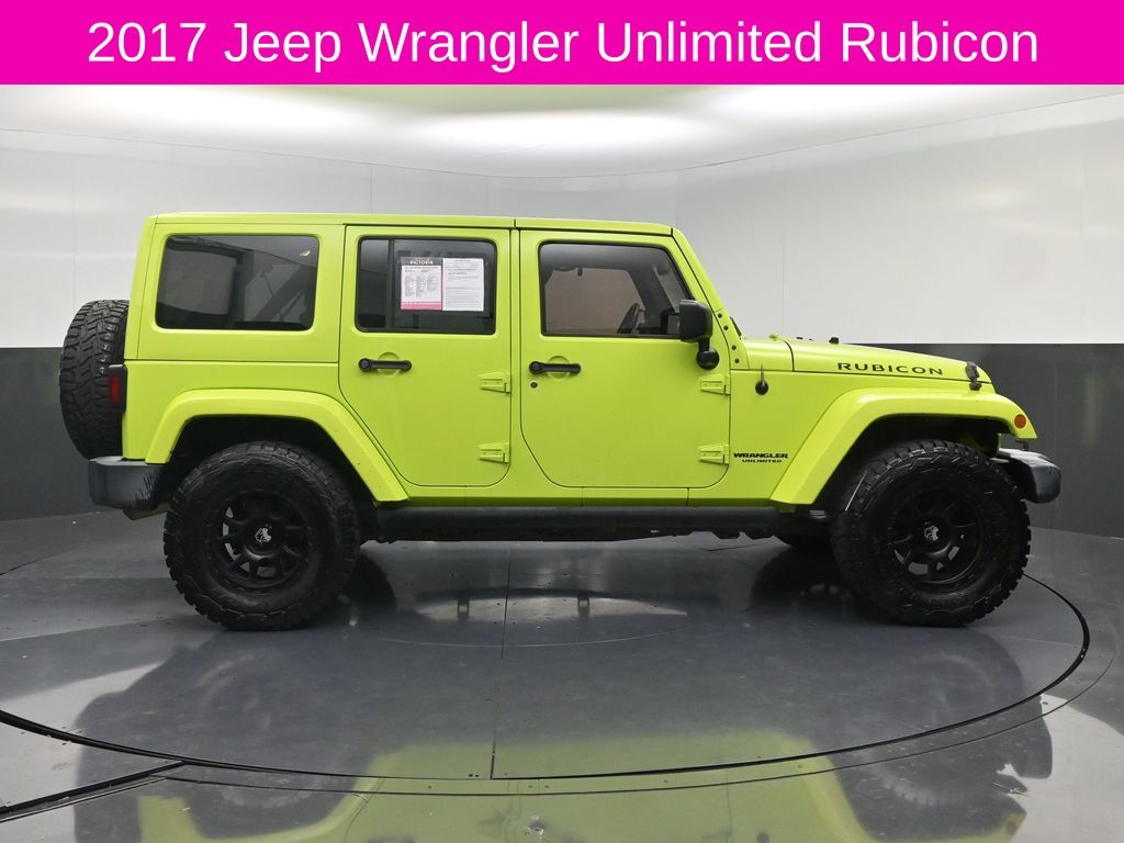 2017 Jeep Wrangler Unlimited Rubicon Green at Classic Chevrolet Galveston