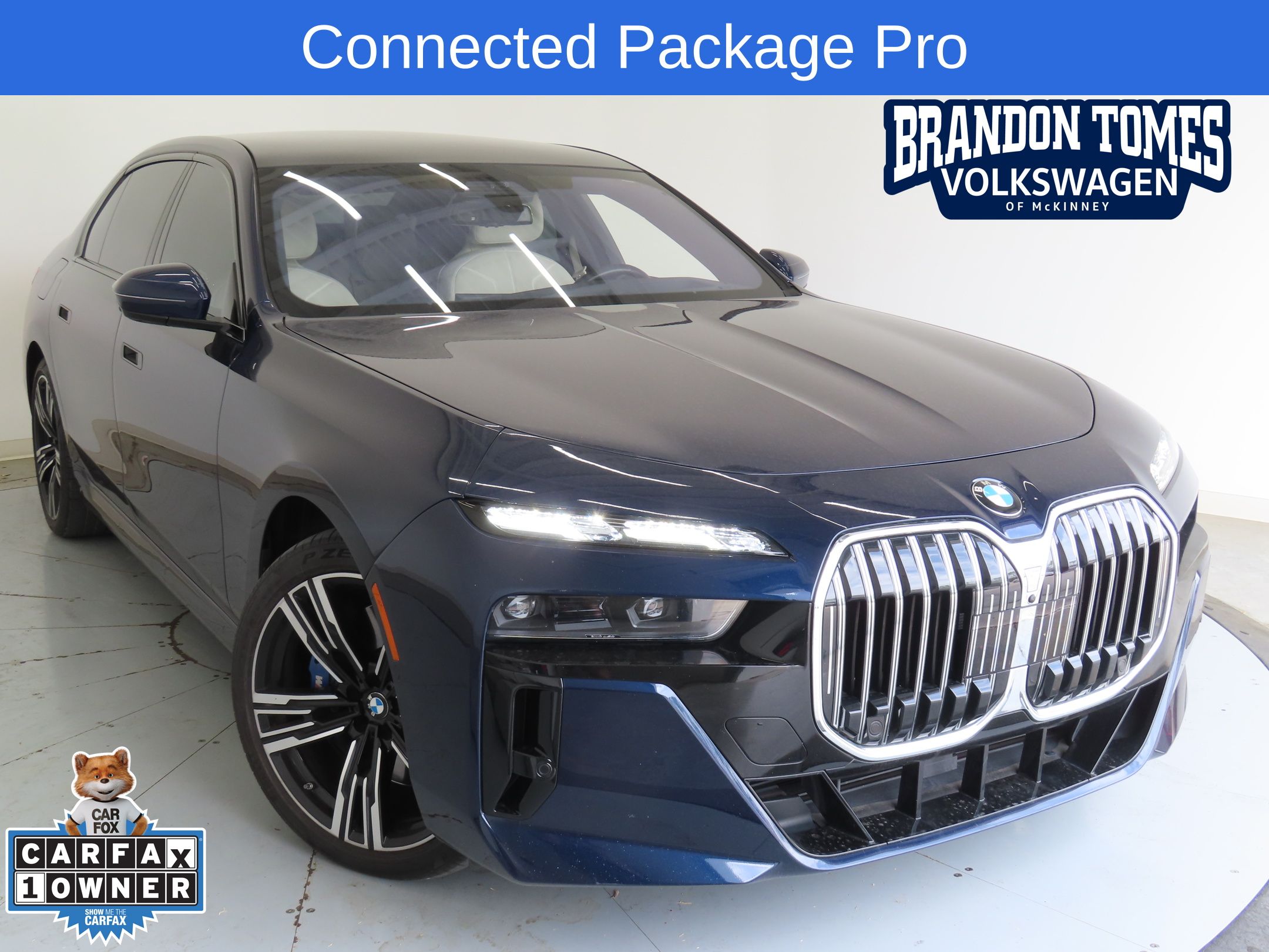 White 2023 BMW 7 Series 760i xDrive AWD Sedan All-Wheel Drive 8-Speed Automatic