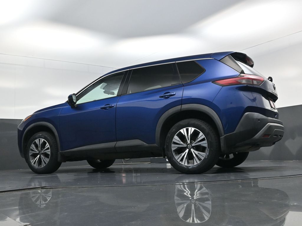 2021 Nissan Rogue SV Blue at Wharton Ford