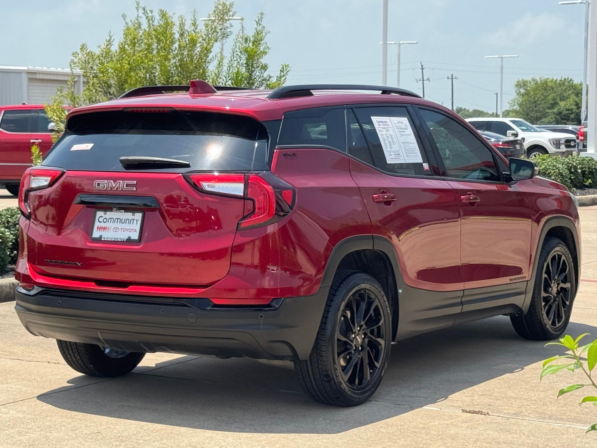 2023 GMC Terrain SLT Red at South Houston Nissan