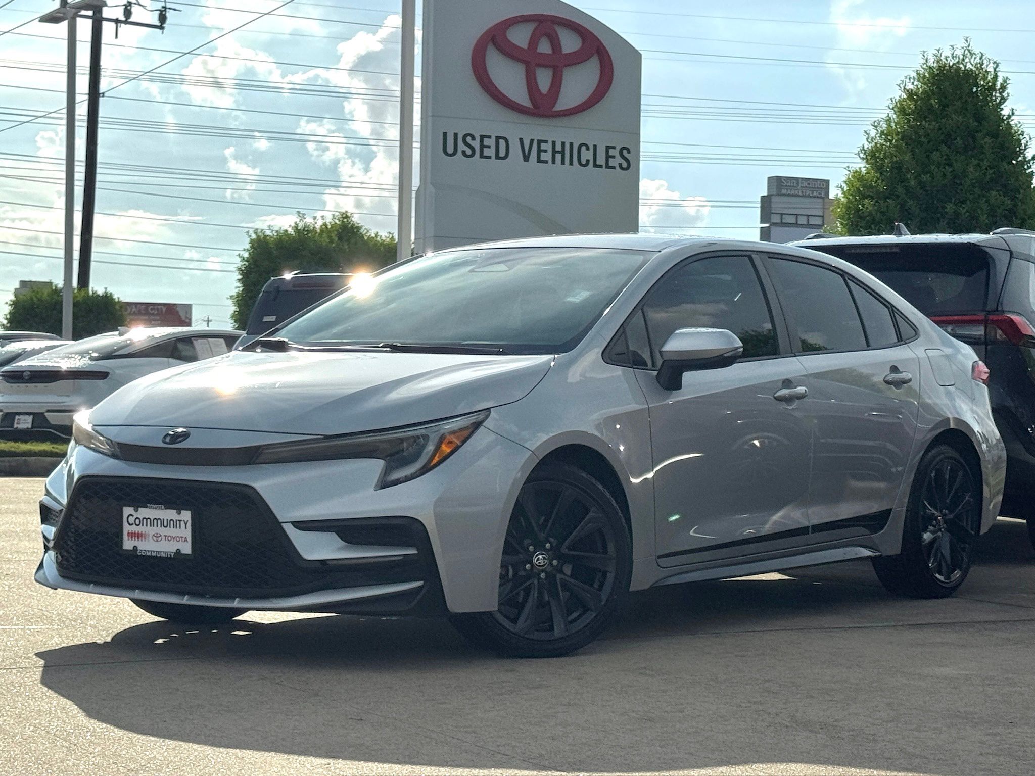 2023 Toyota Corolla SE Silver at Don McGill Toyota