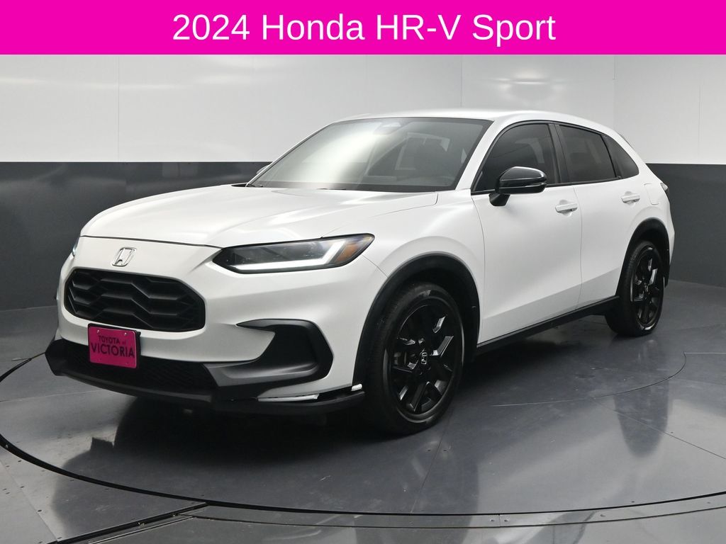 2024 Honda HR-V Sport White at Monument Chevrolet