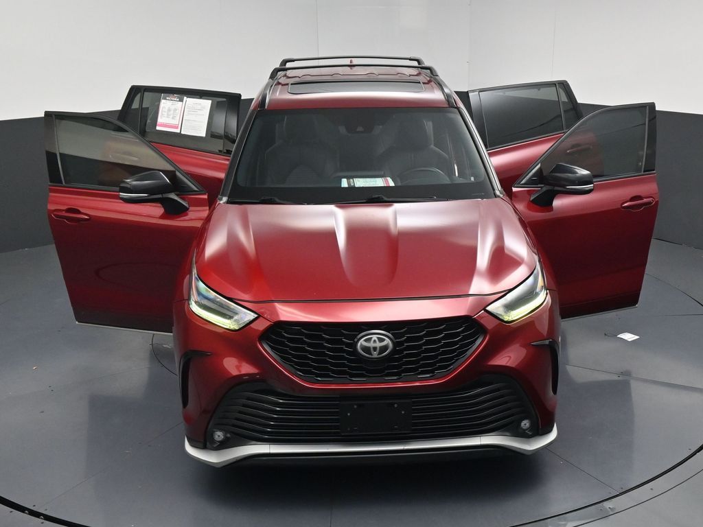 2021 Toyota Highlander XSE Red at Gullo Toyota