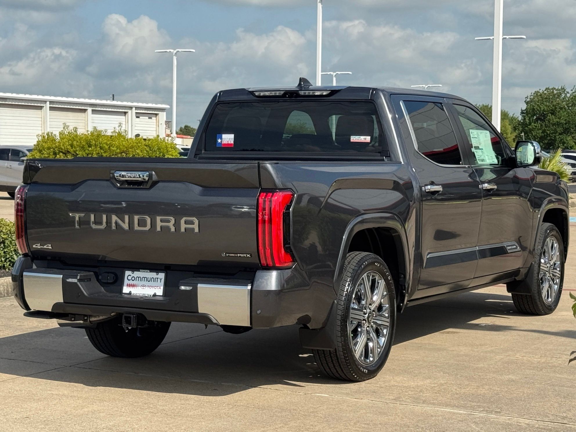 2026 Toyota Tundra Hybrid Capstone Gray at Don McGill Toyota