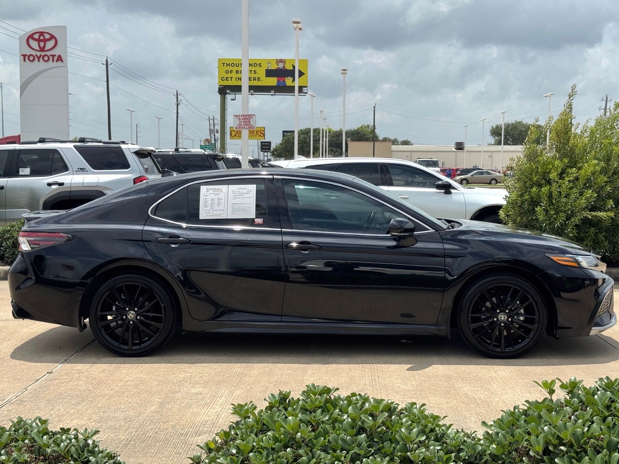 2024 Toyota Camry XSE Black at Toyota of Victoria
