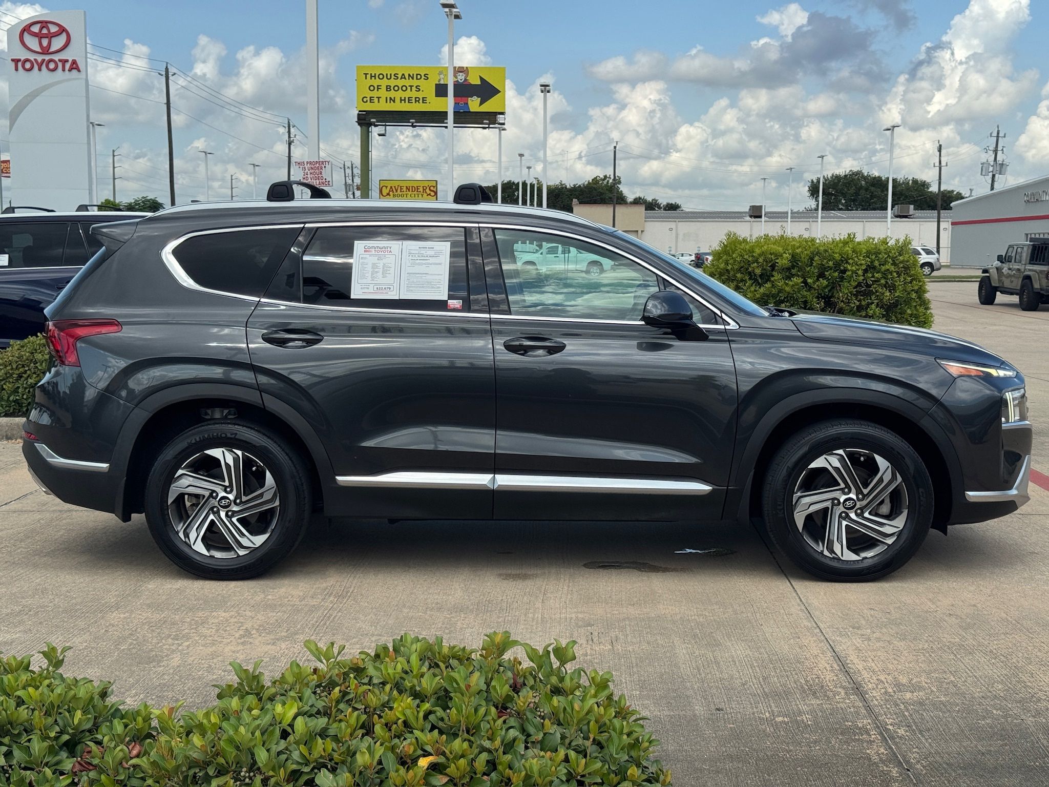 2022 Hyundai Santa Fe SEL Gray at Joe Myers Mazda Kia