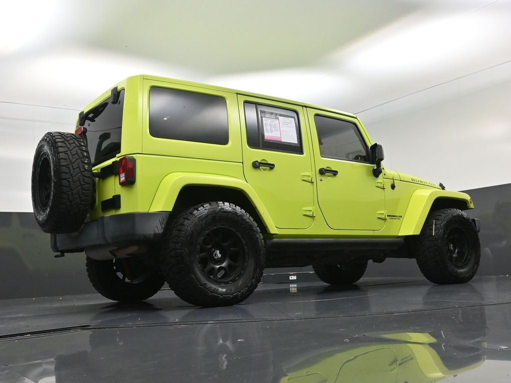 2017 Jeep Wrangler Unlimited Rubicon Green at Classic Chevrolet Galveston