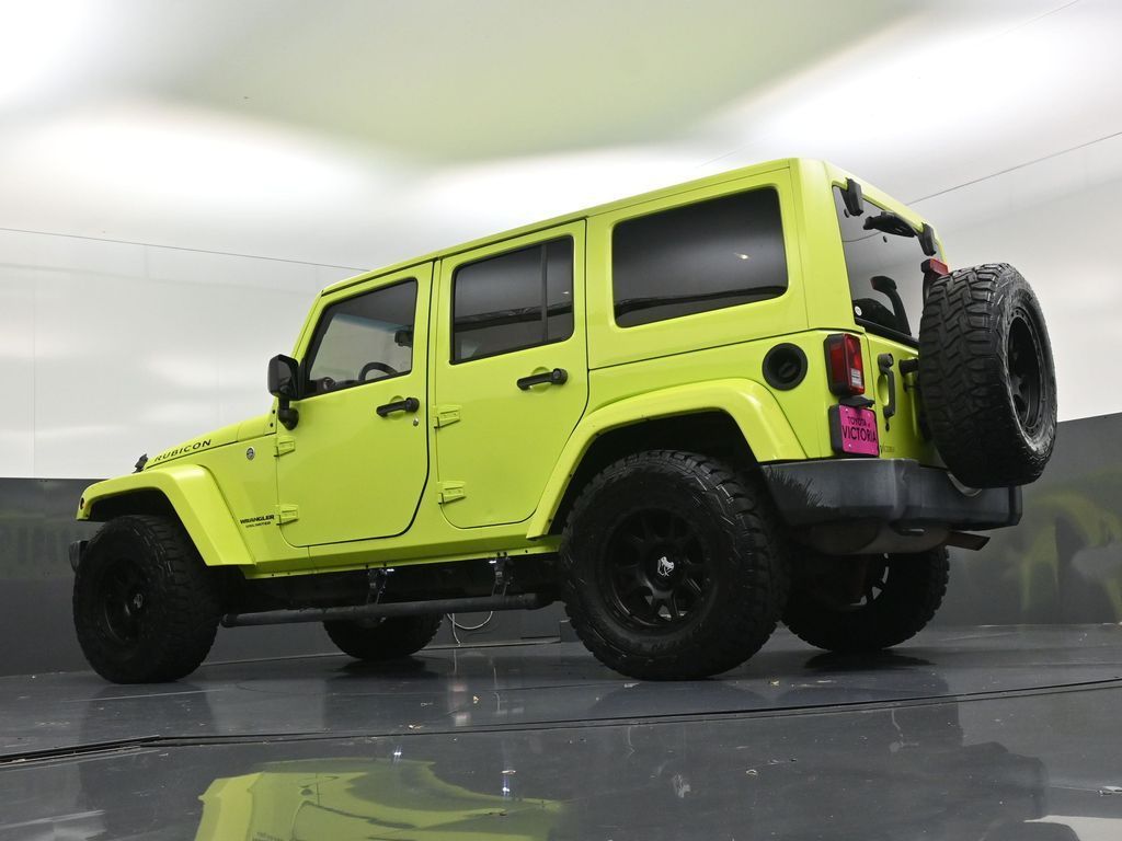 2017 Jeep Wrangler Unlimited Rubicon Green at Classic Chevrolet Galveston