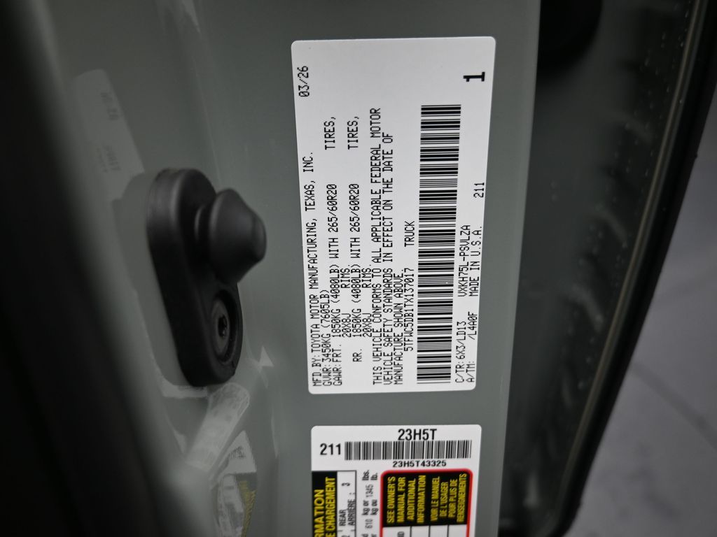 2026 Toyota Tundra Hybrid Limited - 11