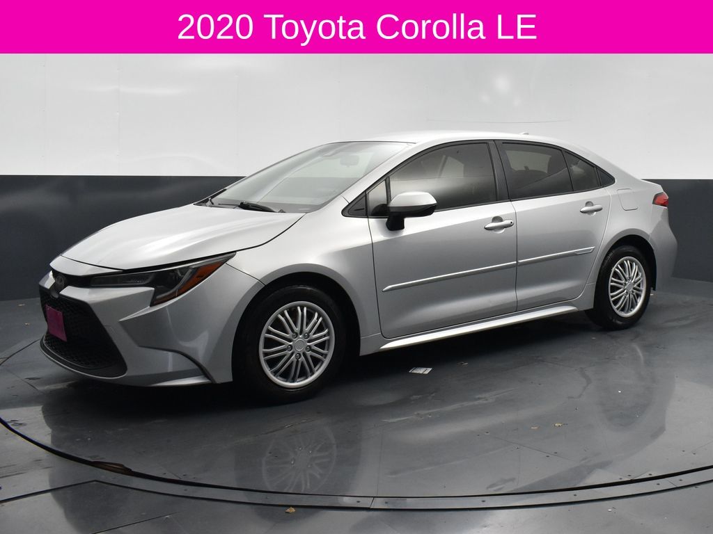 2020 Toyota Corolla LE Silver at DeMontrond Mazda