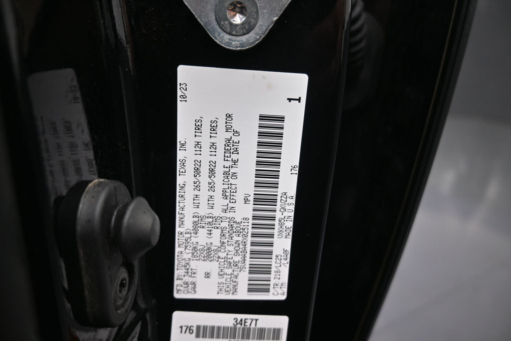 2024 Toyota Sequoia Capstone Black at Bayway Cadillac of The Woodlands