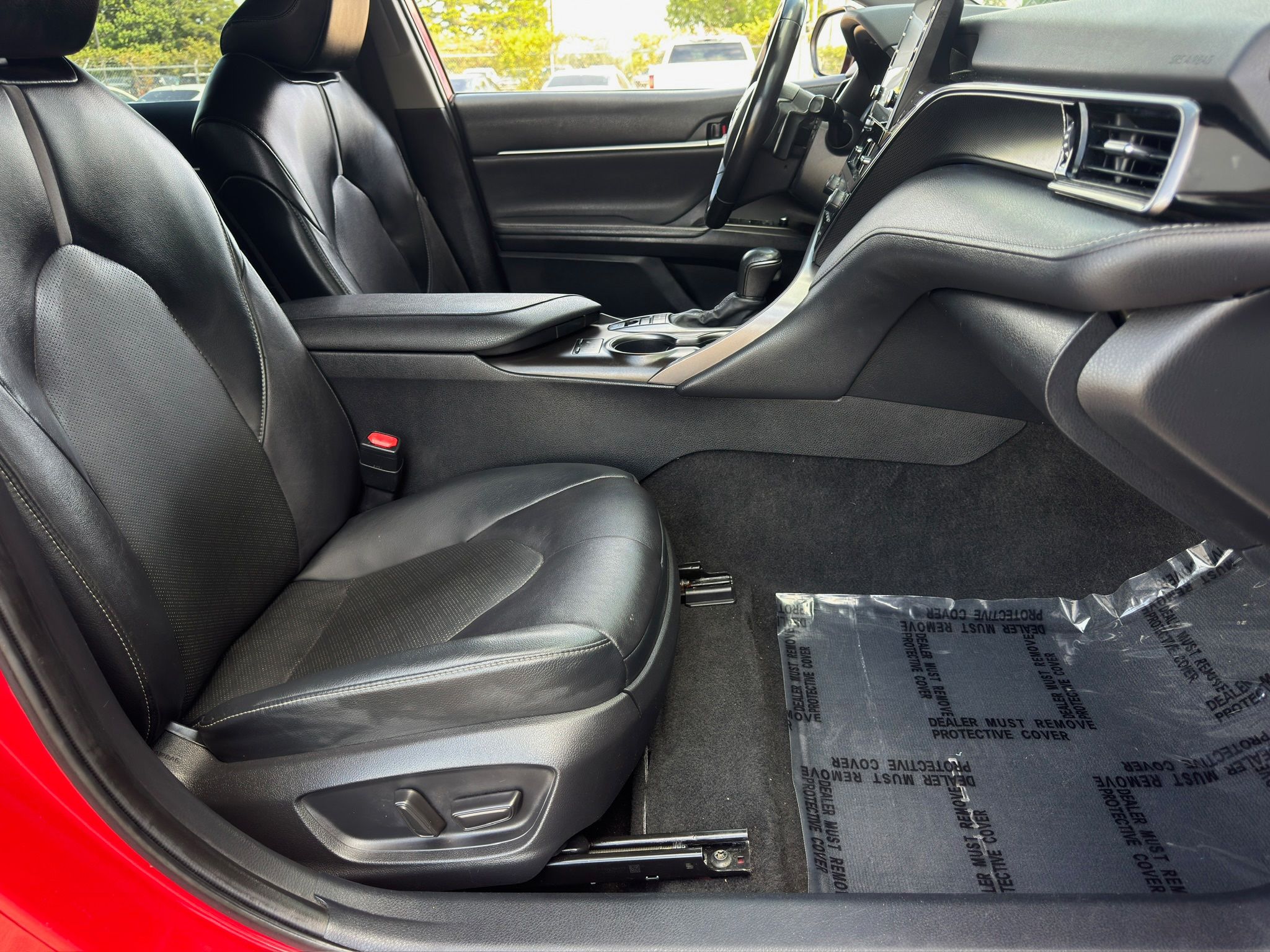 2022 Toyota Camry XSE Red at DeMontrond Gulf Freeway