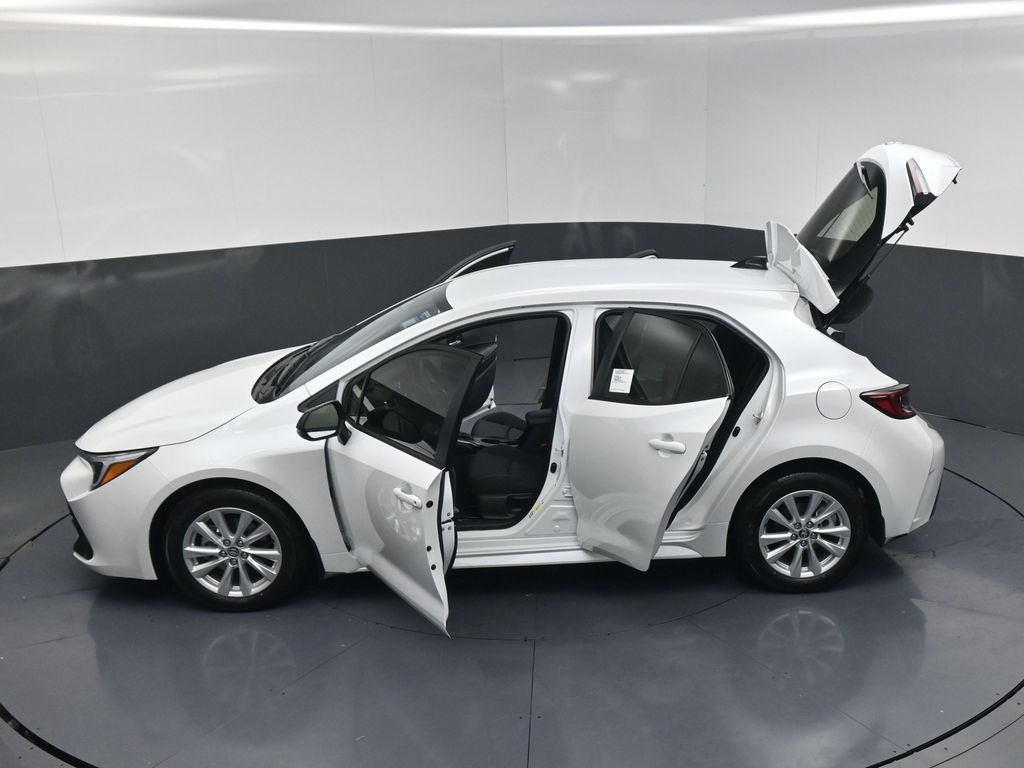 2026 Toyota Corolla Hatchback SE White at Toyota of Victoria