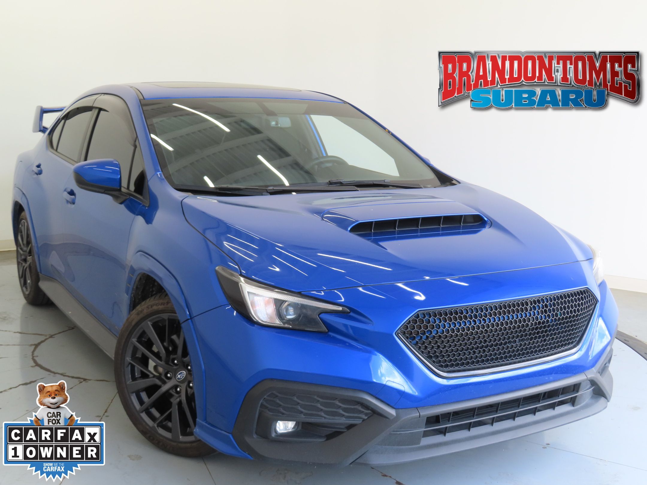 Blue Pearl 2023 Subaru WRX Premium AWD Sedan All-Wheel Drive 6-Speed Manual