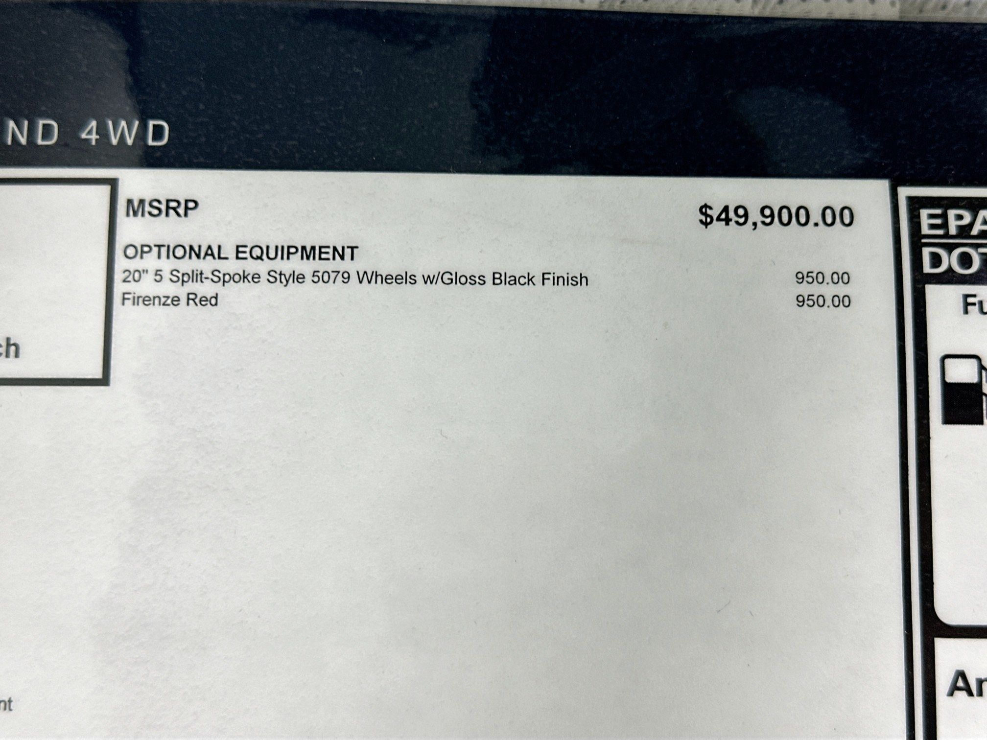 new 2026 Land Rover Discovery Sport car, priced at $53,075