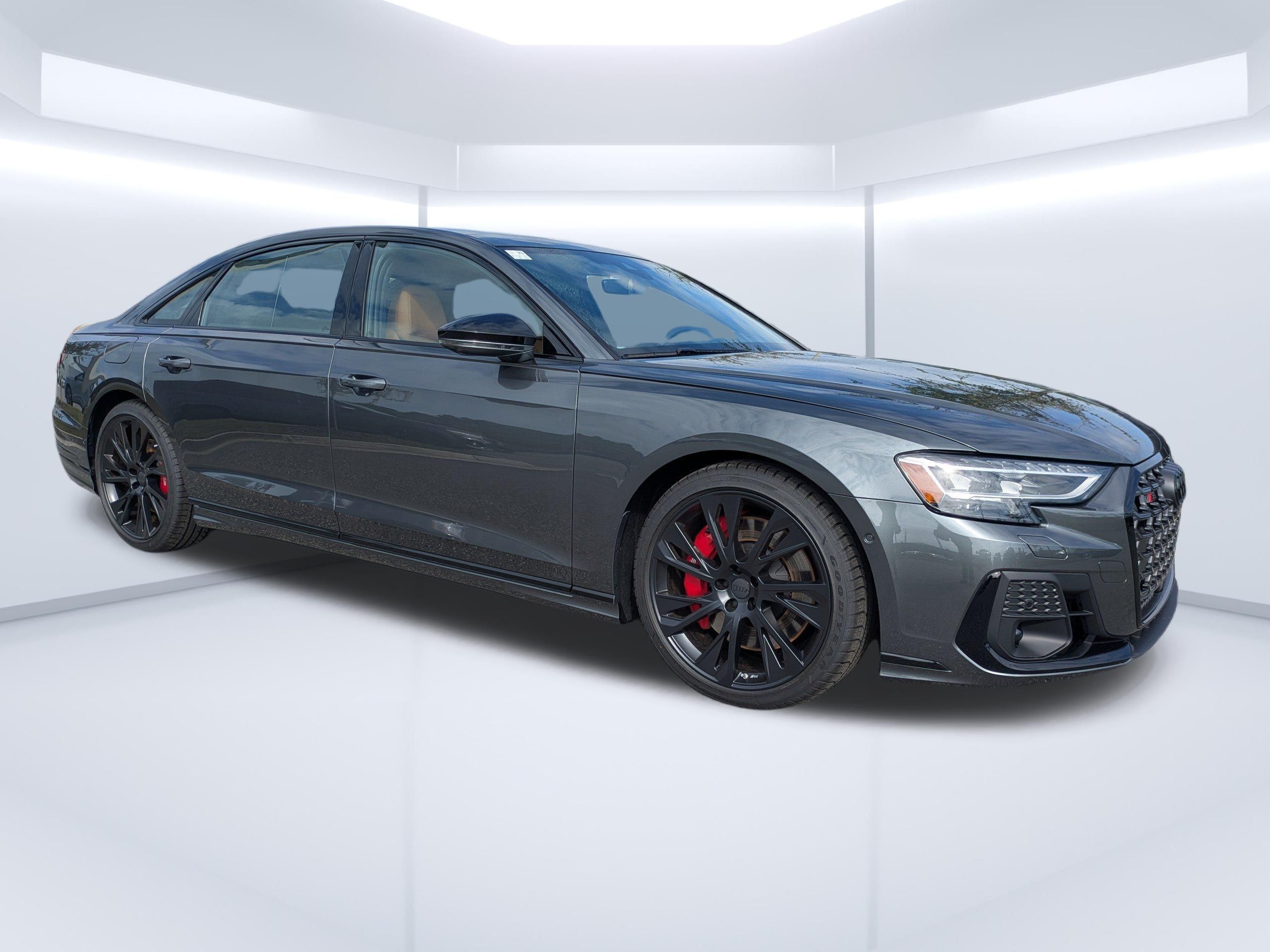 Daytona Gray Pearl Effect 2026 Audi S8 4.0T quattro Sedan All-Wheel Drive 8-Speed Automatic