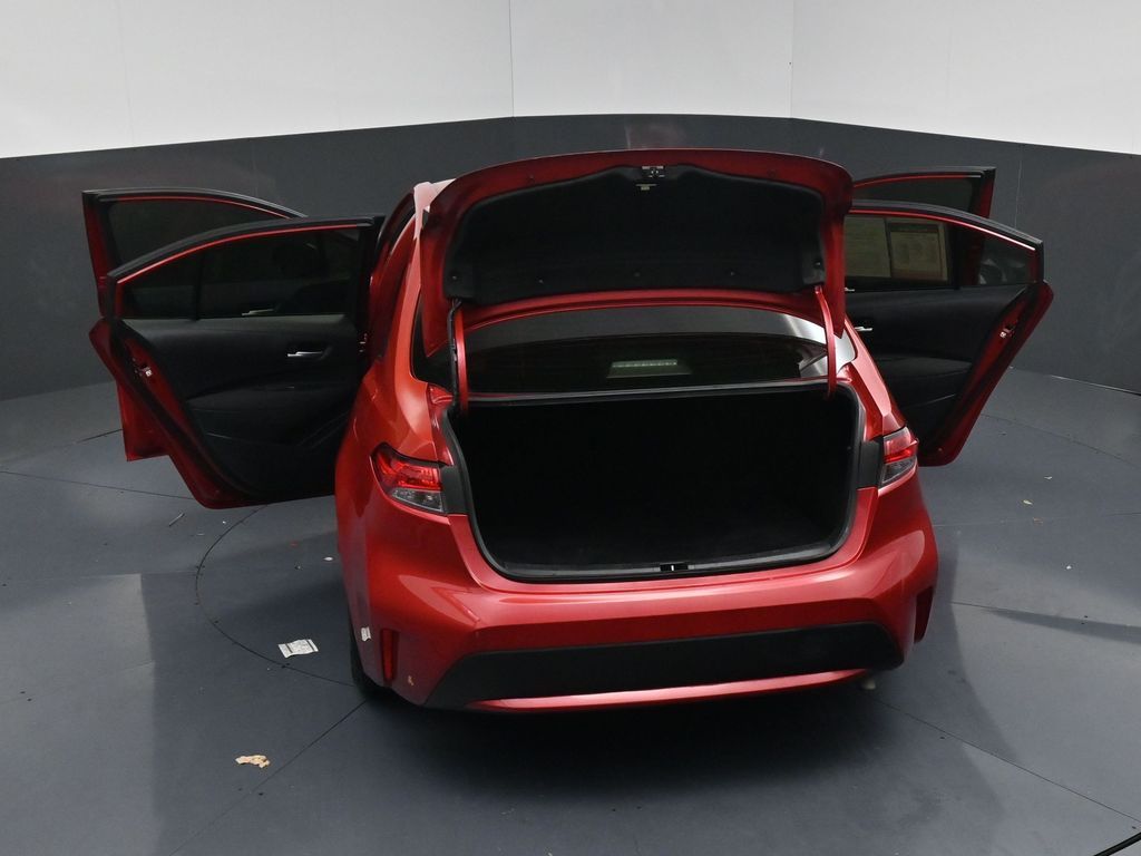 2021 Toyota Corolla LE Red at DeMontrond Auto Country