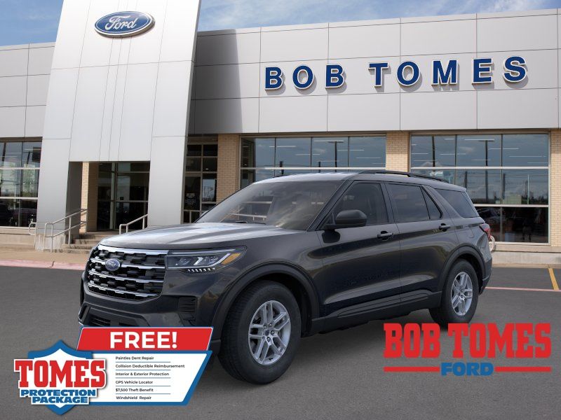 Black Metallic 2026 Ford Explorer SUV / Crossover Rear-Wheel Drive Automatic