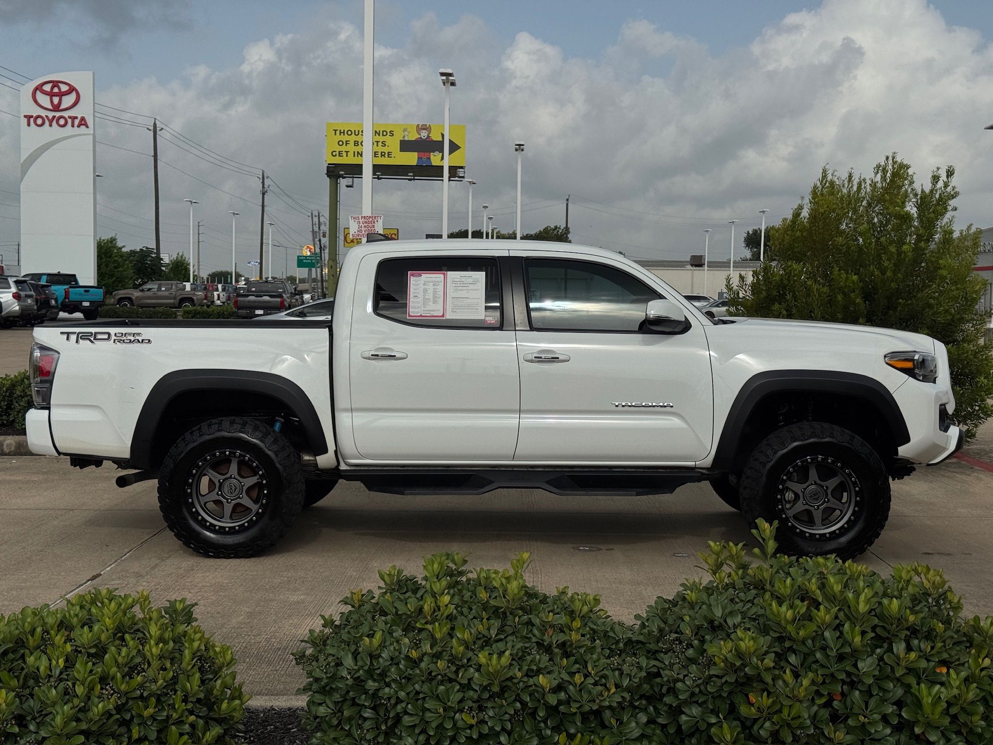 2023 Toyota Tacoma TRD Off-Road White at Toyota of Victoria