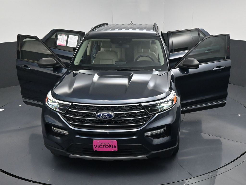 2023 Ford Explorer XLT Blue at North Houston Mitsubishi