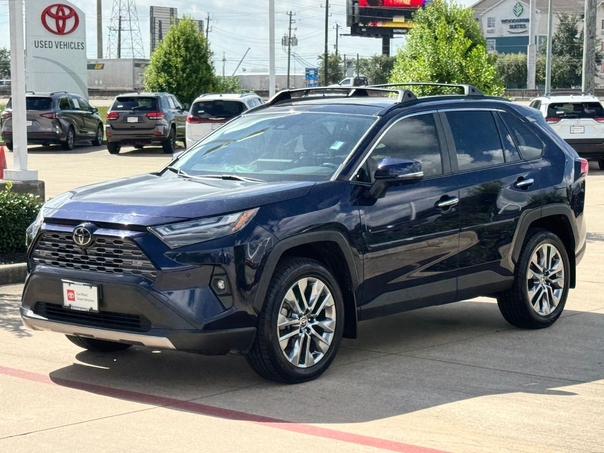 2024 Toyota RAV4 Limited Blue at DeMontrond Auto Country