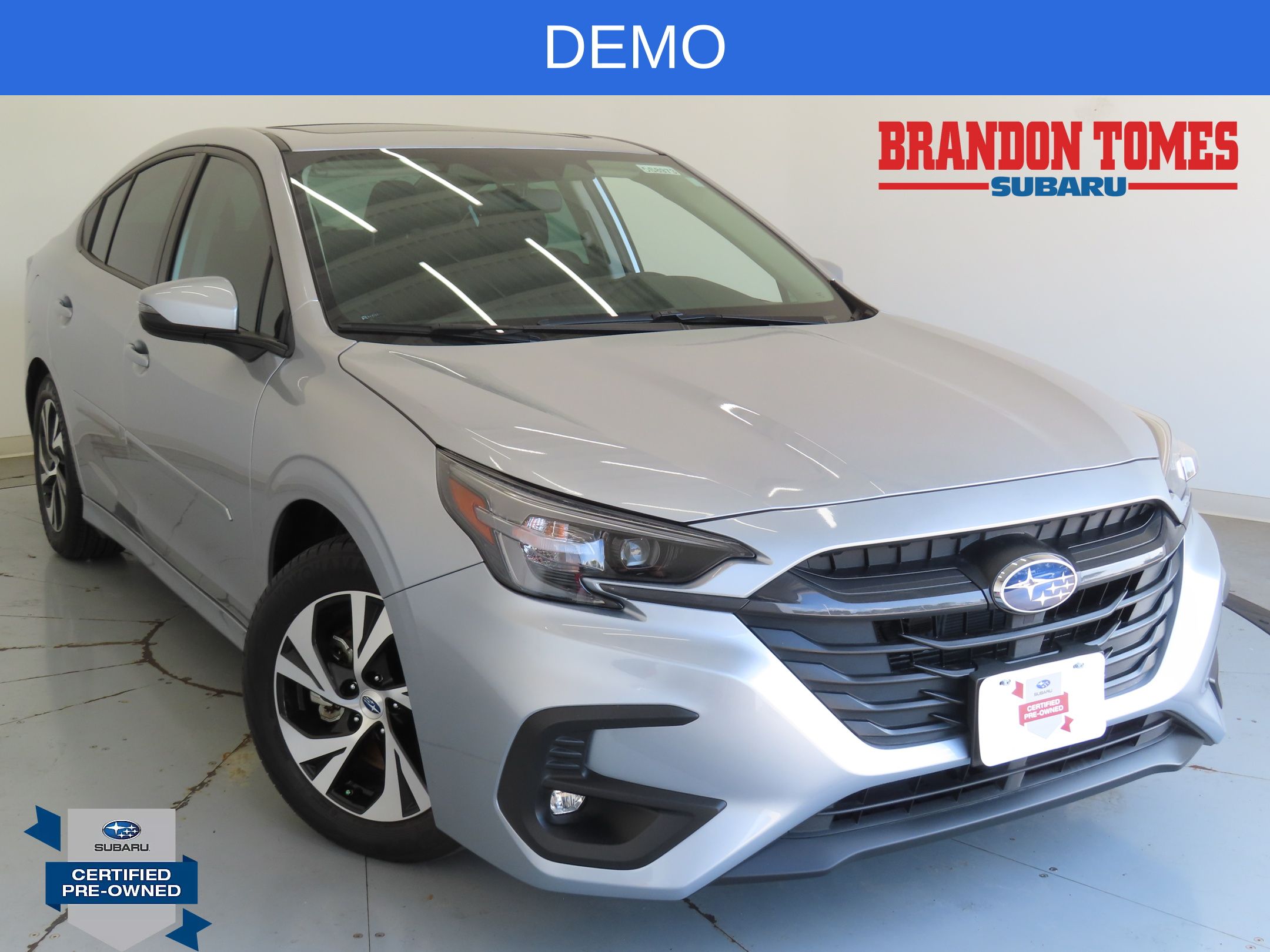 Ice Silver Metallic 2025 Subaru Legacy Sedan All-Wheel Drive Continuously Variable Transmission