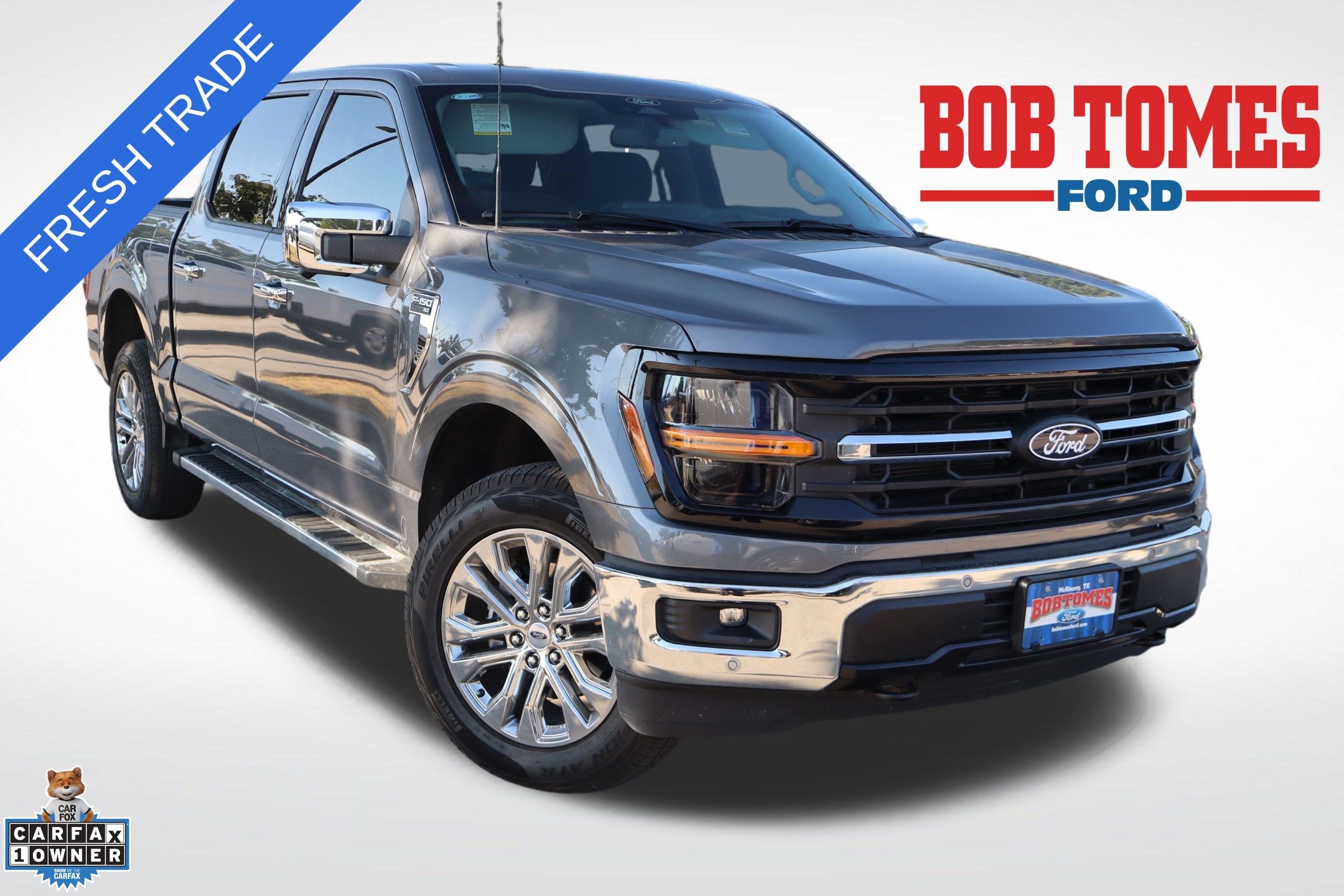 Gray Metallic 2026 Ford F-150 Pickup Truck Four-Wheel Drive Automatic