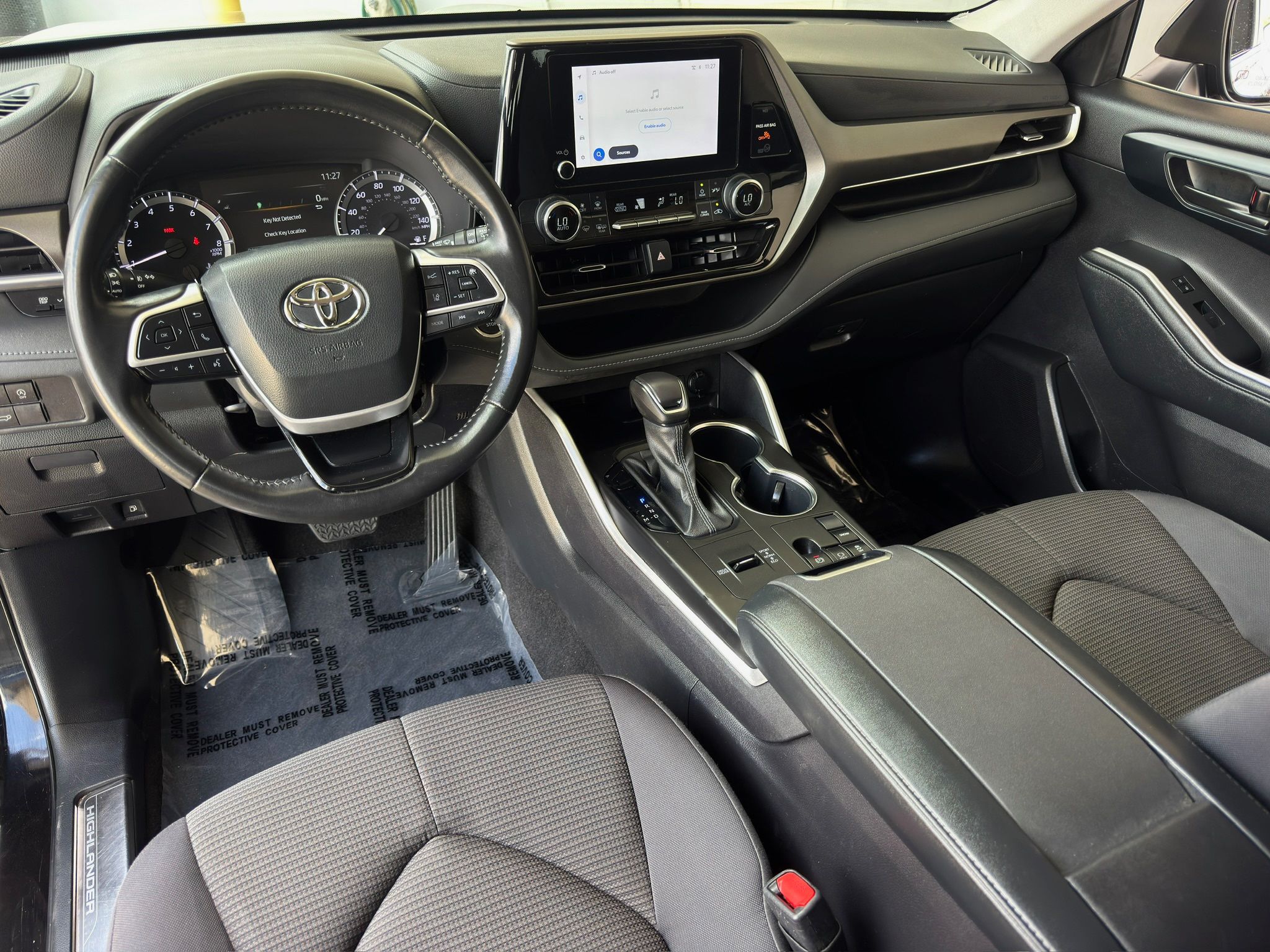 2023 Toyota Highlander LE Black at North Houston Mitsubishi