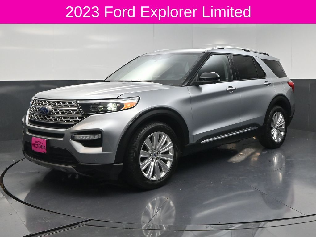 2023 Ford Explorer Limited Silver at North Houston Mitsubishi