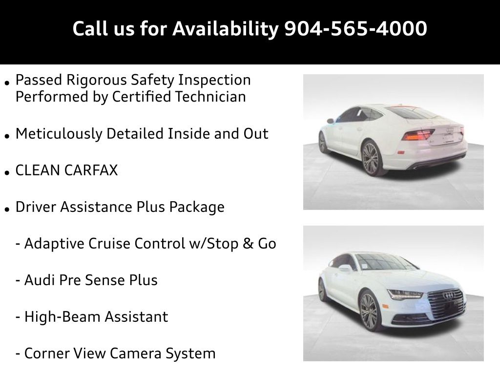 Audi 2017 A7 3.0T Prestige quattro