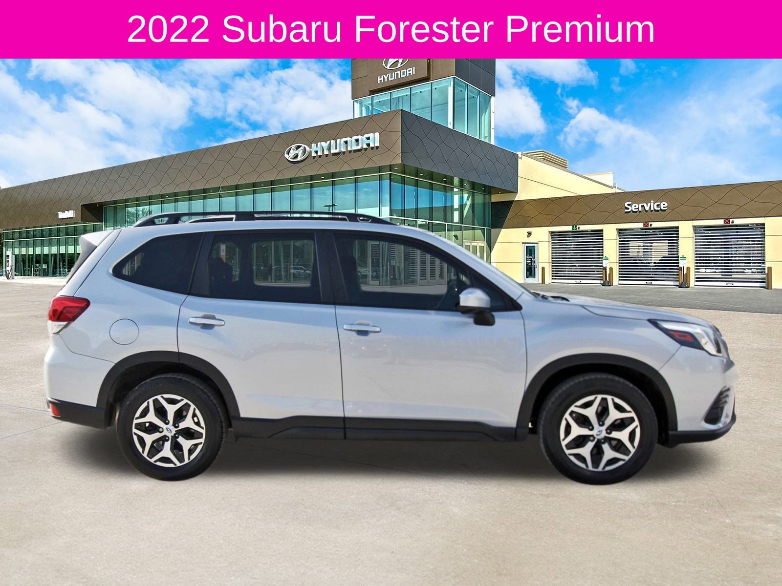 2022 Subaru Forester Premium Silver at AutoSavvy Houston Southwest