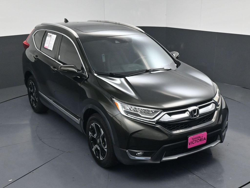 2019 Honda CR-V Touring Blue at EAG Ford Navasota