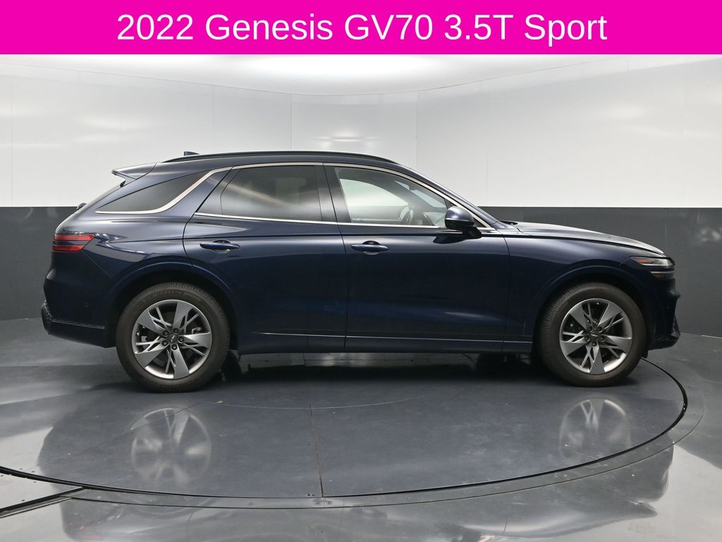 2022 Genesis GV70 3.5T Sport Blue at Genesis of Spring