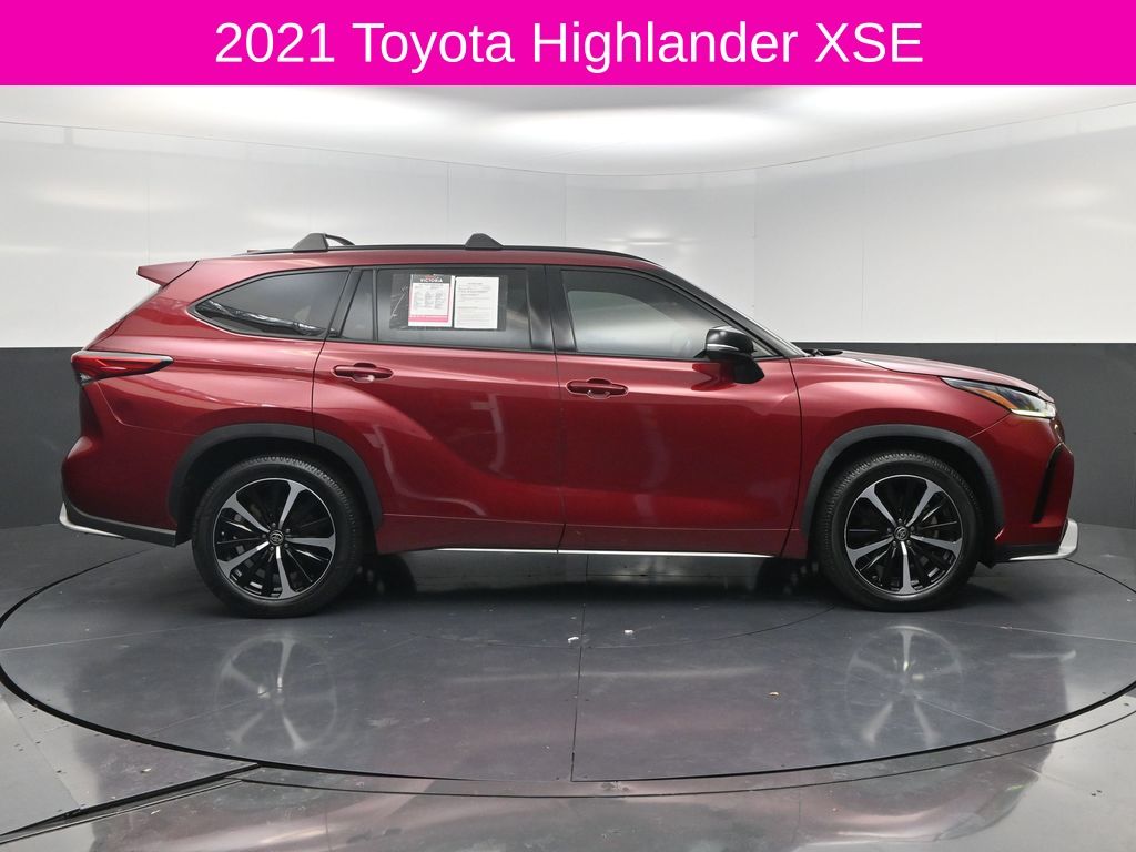 2021 Toyota Highlander XSE Red at Gullo Toyota