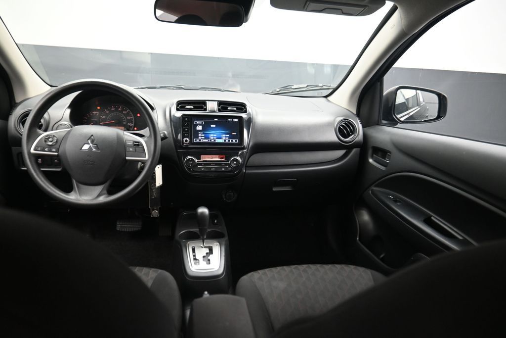2024 Mitsubishi Mirage ES Black at North Houston Mitsubishi
