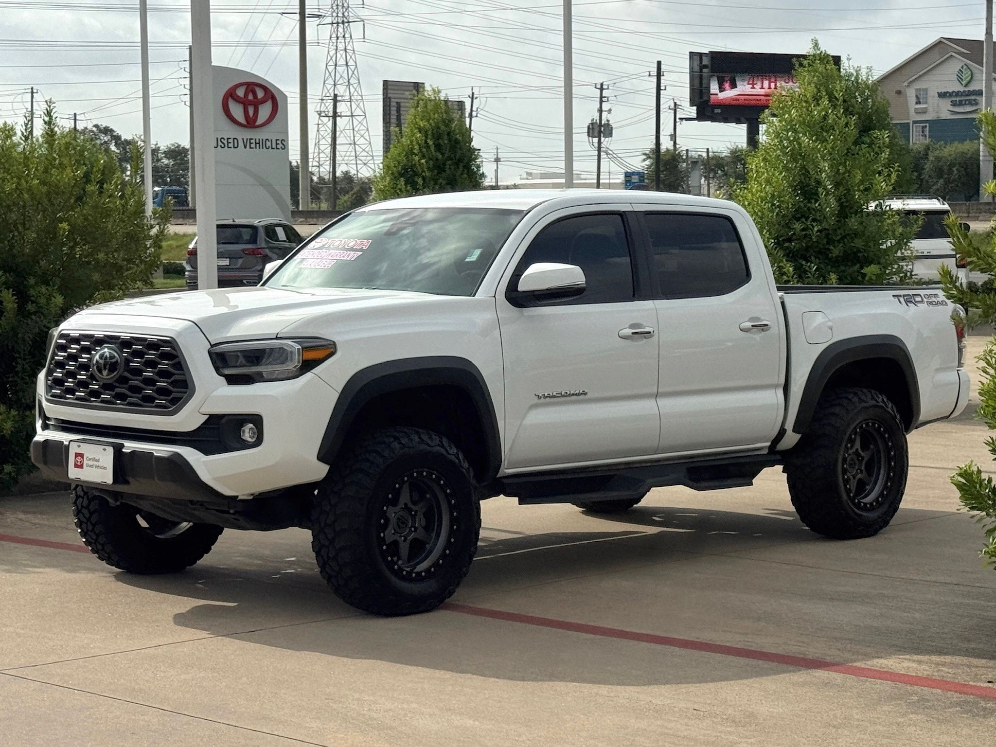 2023 Toyota Tacoma TRD Off-Road White at Toyota of Victoria