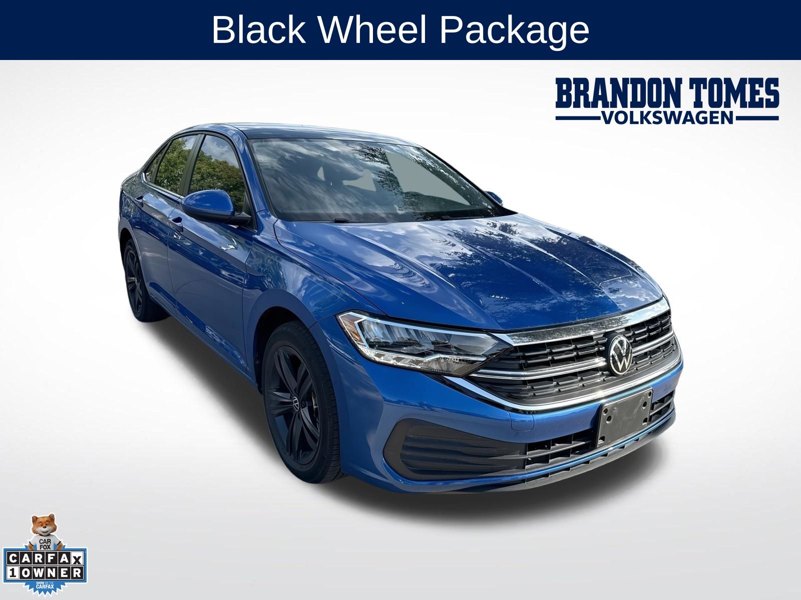 Blue Metallic 2023 Volkswagen Jetta Sedan Front-Wheel Drive 8-Speed Automatic