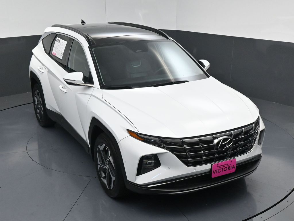 2023 Hyundai Tucson Limited White at DeMontrond Gulf Freeway