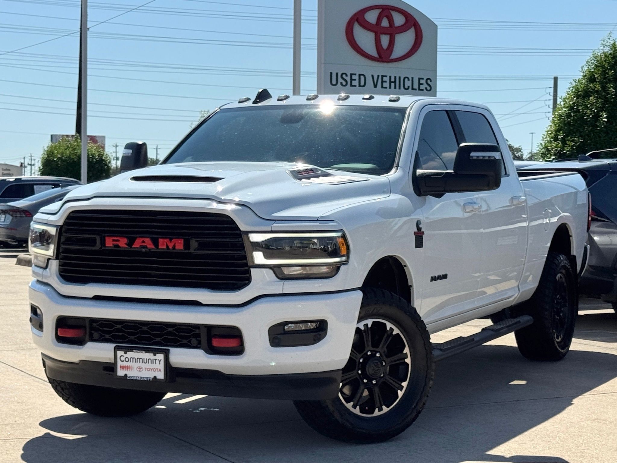 2024 Ram 2500 Laramie White at Texan Dodge Chrysler Jeep Ram