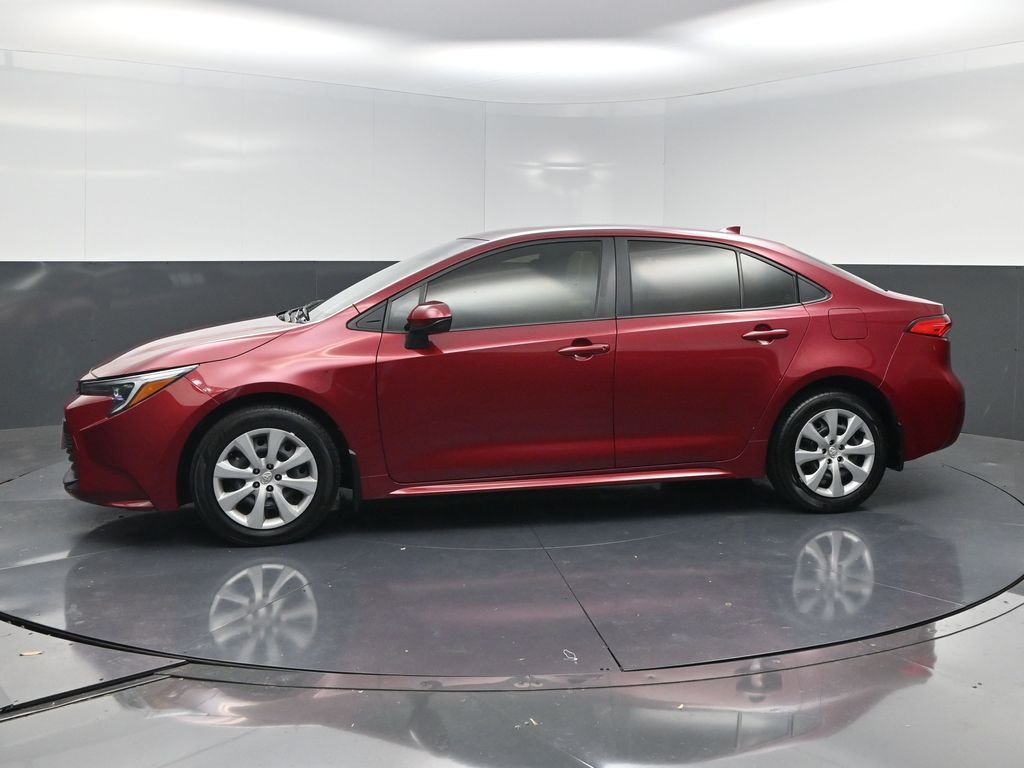 2024 Toyota Corolla Hybrid LE Red at DeMontrond Automotive Group