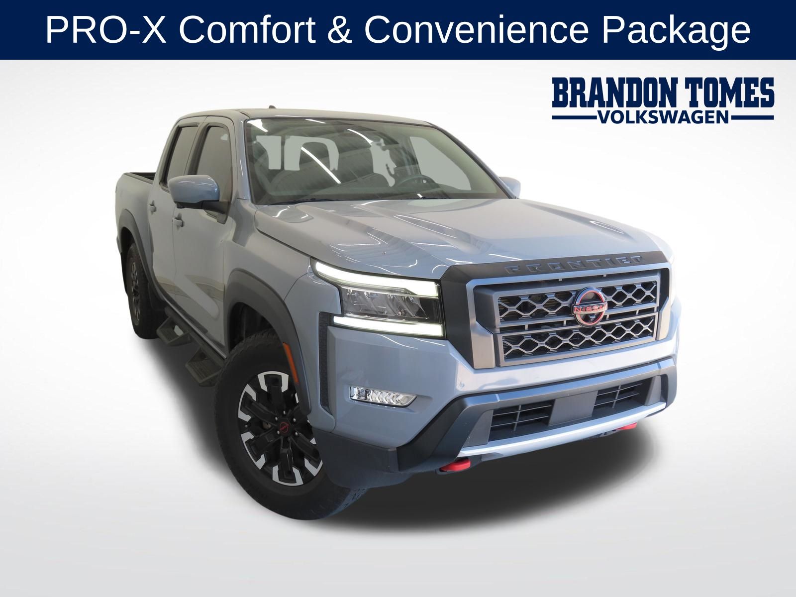 Boulder Gray Pearl 2022 Nissan Frontier Pickup Truck 4X2 9-Speed Automatic