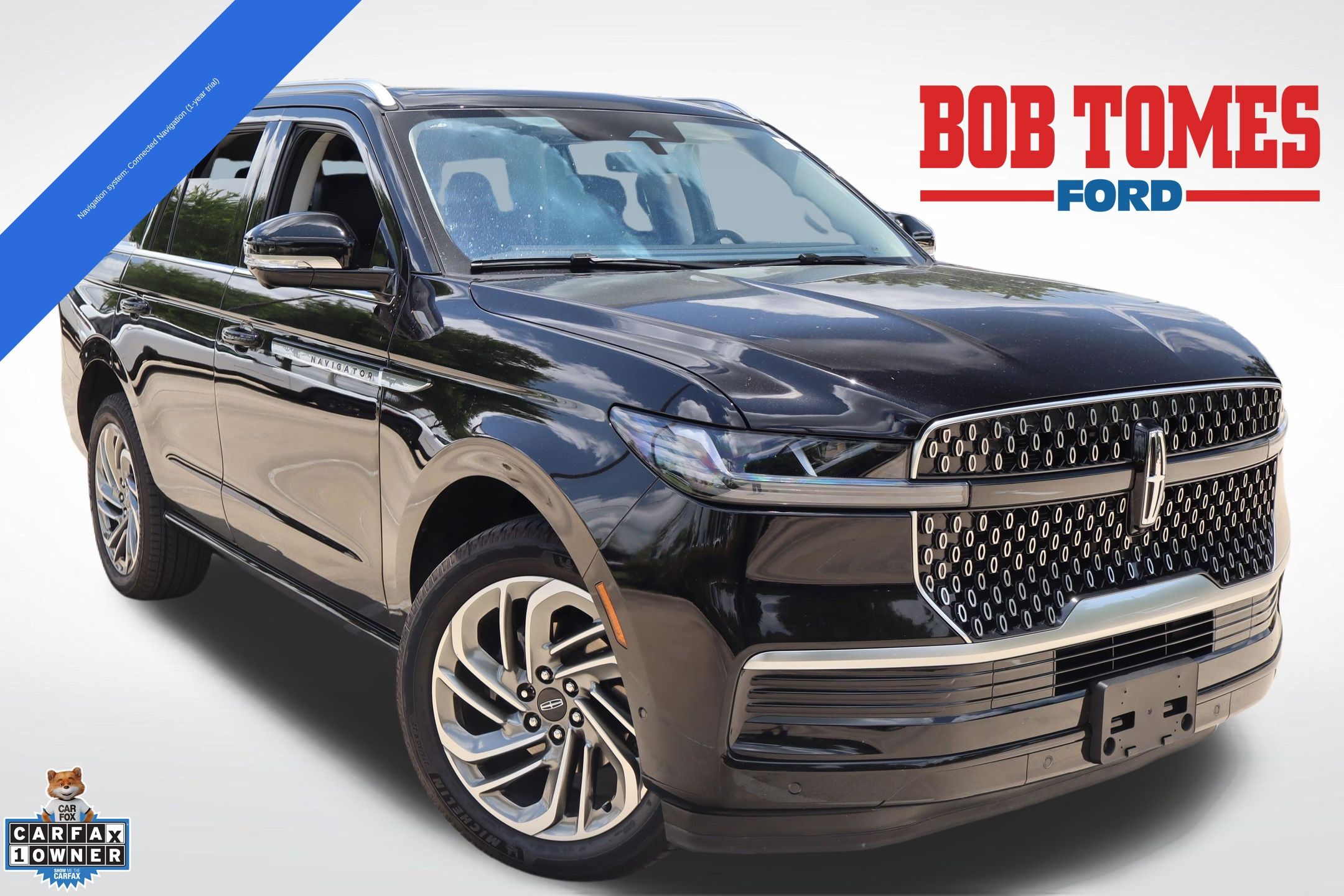 Black Metallic 2025 Lincoln Navigator SUV / Crossover Four-Wheel Drive Automatic