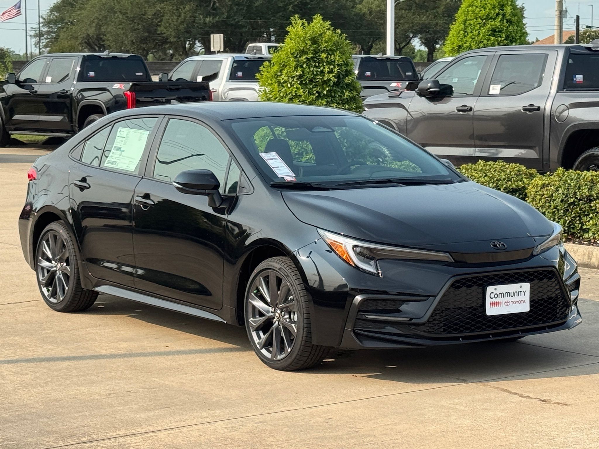 2026 Toyota Corolla SE Black at Gullo Toyota