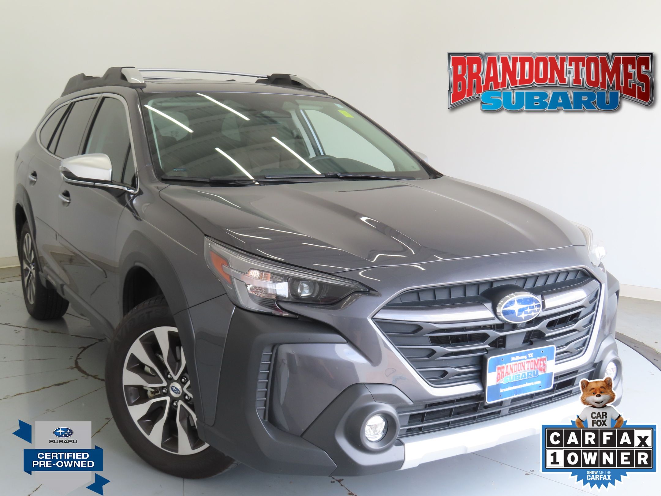 Gray Metallic 2025 Subaru Outback Touring AWD SUV / Crossover All-Wheel Drive Continuously Variable Transmission