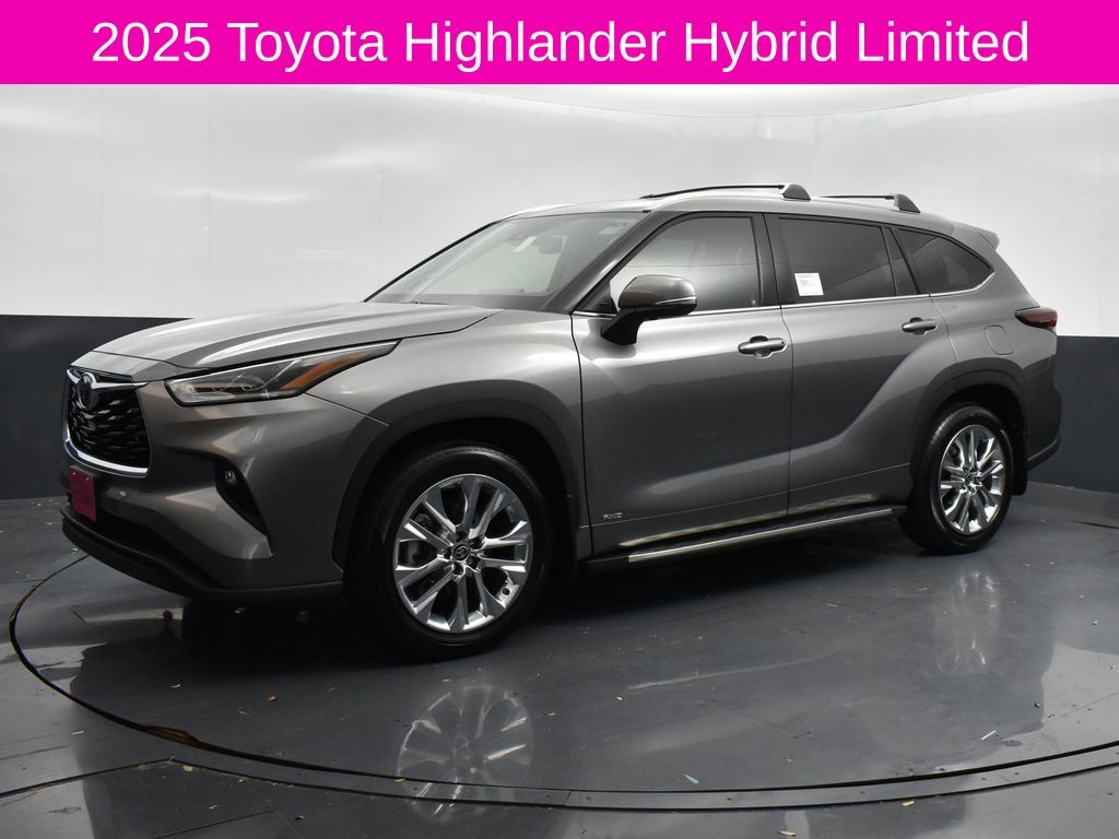 2025 Toyota Highlander Hybrid Limited Gray at Toyota of Victoria