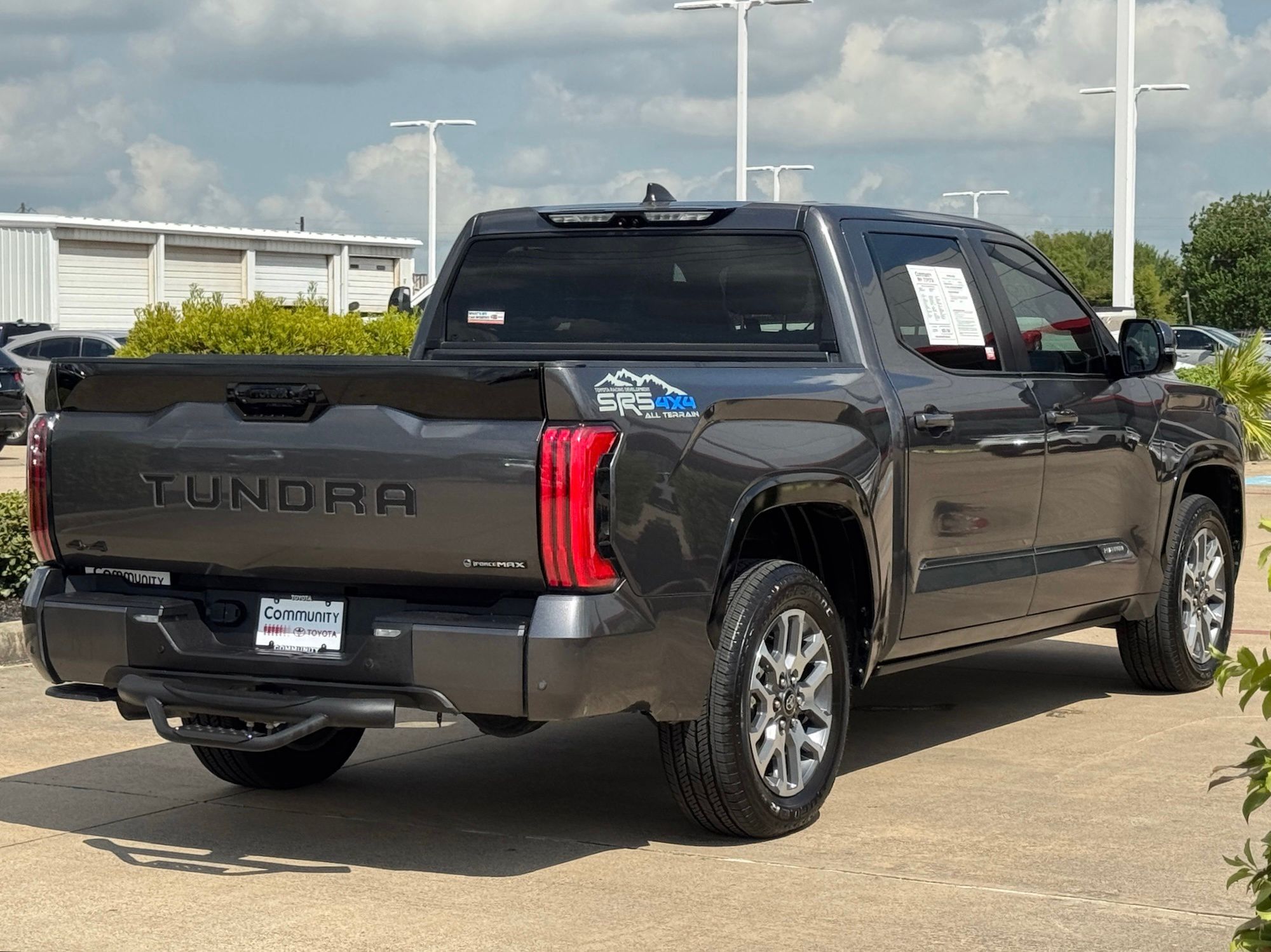 2025 Toyota Tundra Hybrid Platinum Gray at DeMontrond Automotive Group